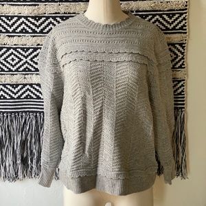 J. Crew Wool Scallop Sweater